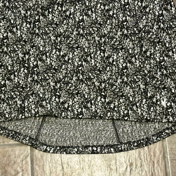 Spyder Active Pullover Womens XL Black White 1/4 Zip Fleece Sweater Athletic - Picture 3 of 7